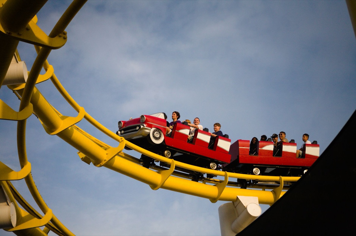 Universal Studios Roller Coaster Queue