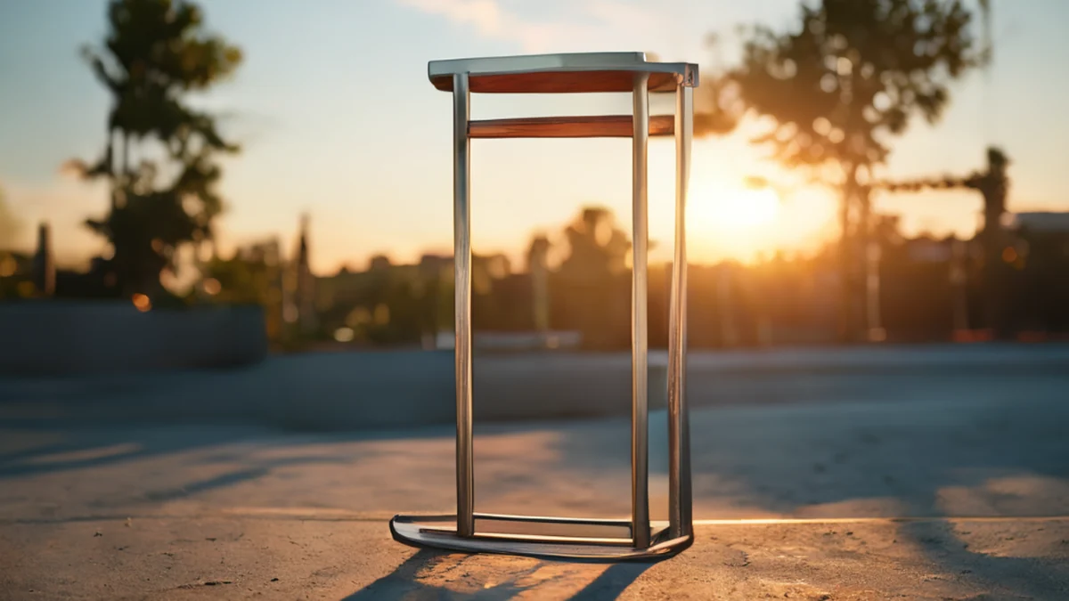 Stanchion cinématographique - stanchion industriel avec design filmique