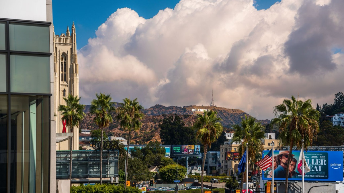 Hollywood tourist info booth