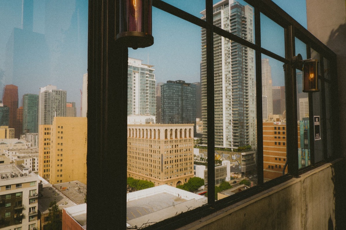 stanza d'hotel moderna a los angeles