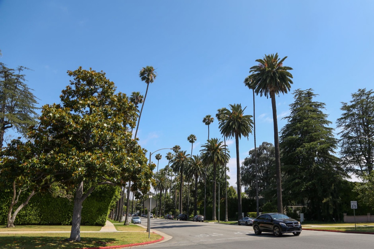 Máquina de estacionamento em Los Angeles