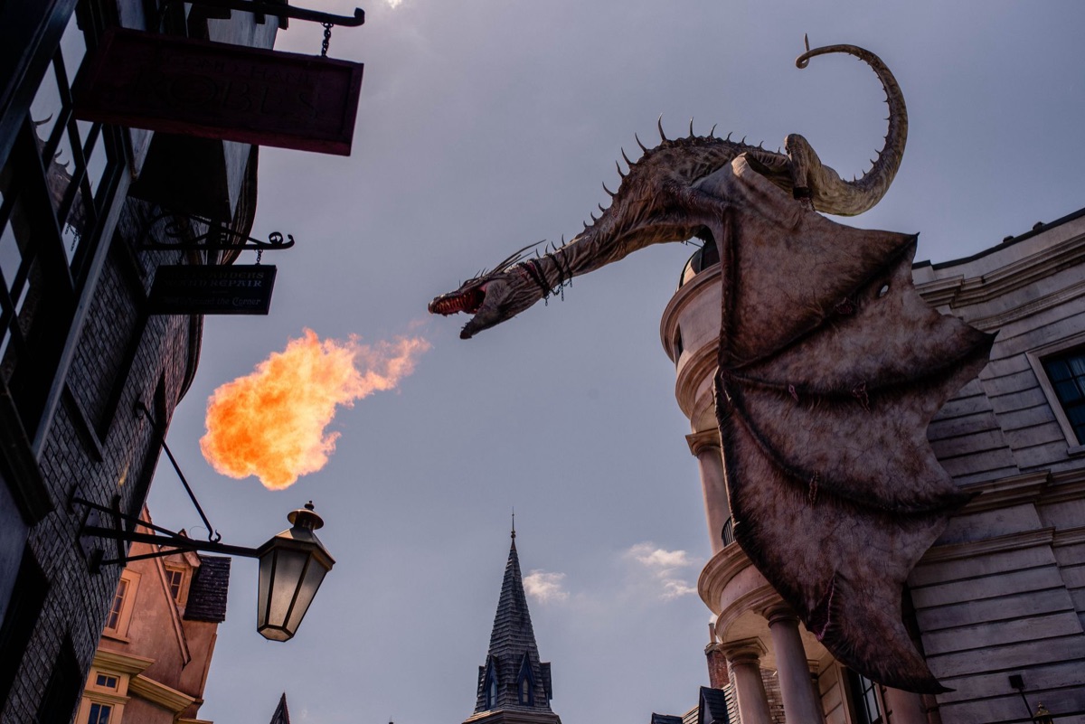 Universal Studios tour itinerary map