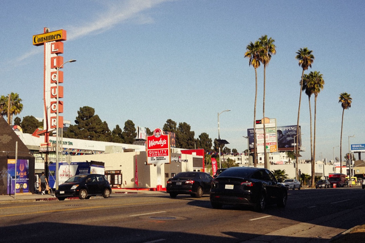 contador de aluguel de carro em Los Angeles